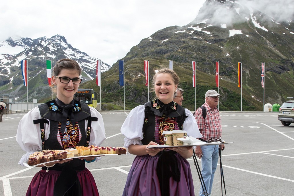 Pokal-Parade auf der Silvretta Classic