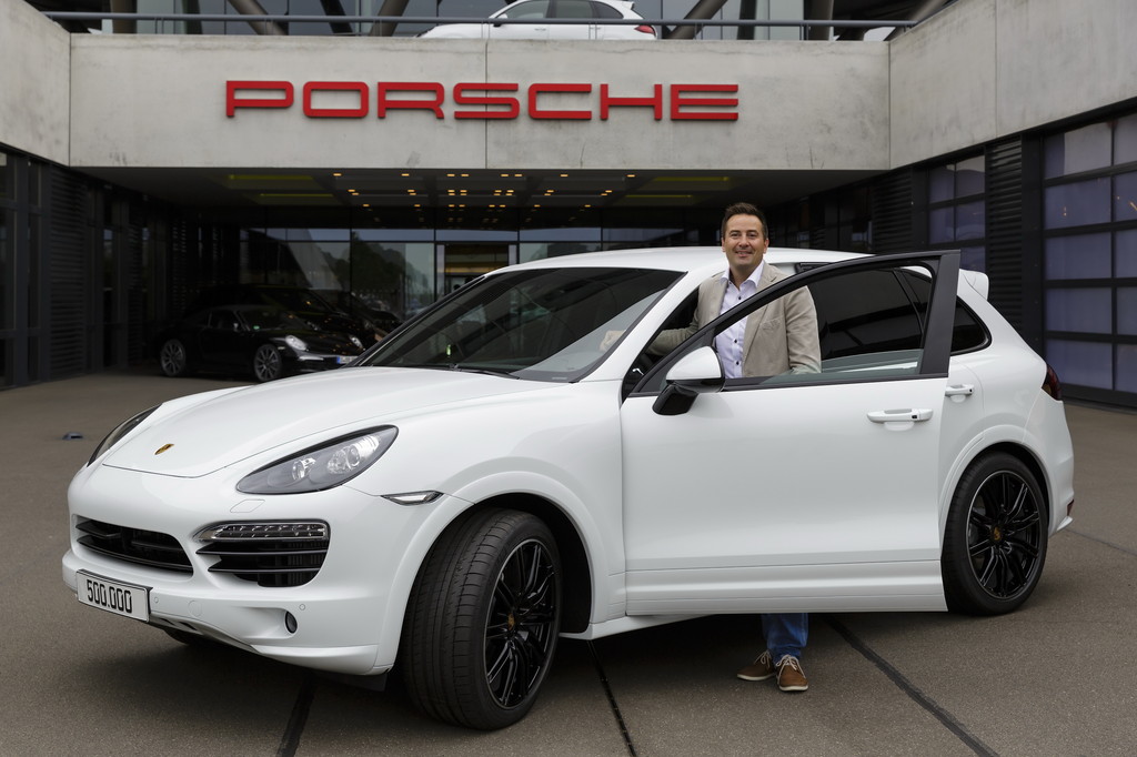 Porsche liefert 500 000sten Cayenne aus