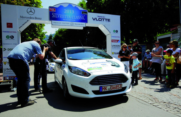 Schaeffler mit Ford Fiesta bei Silvretta-Rallye