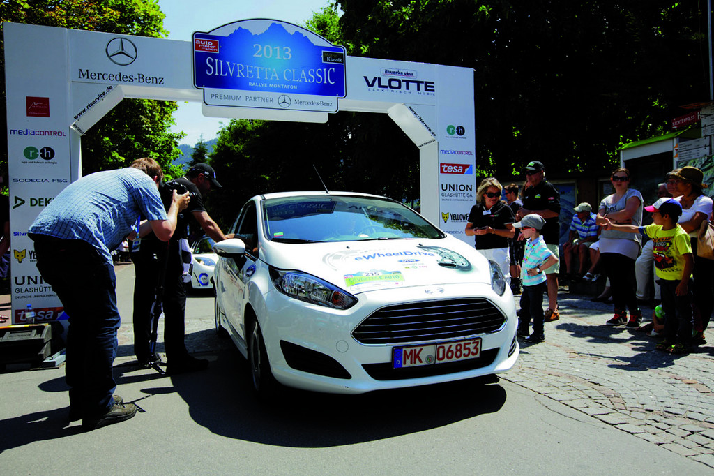 Schaeffler mit Ford Fiesta bei Silvretta-Rallye