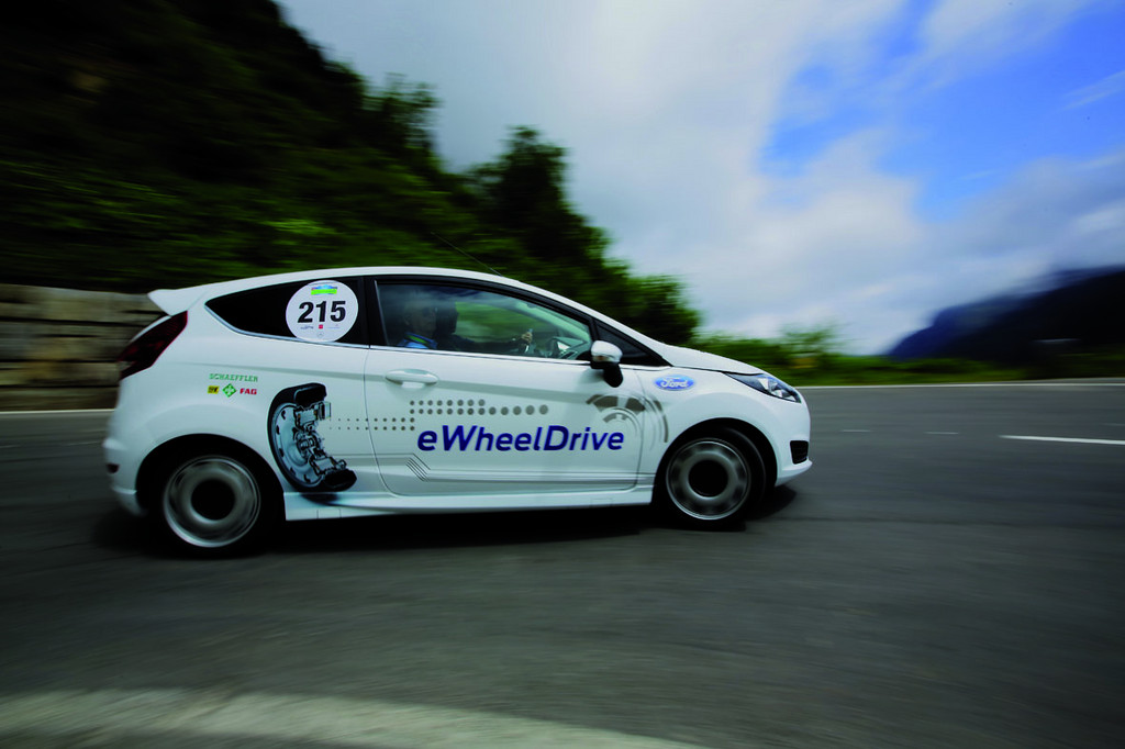 Schaeffler mit Ford Fiesta bei Silvretta-Rallye
