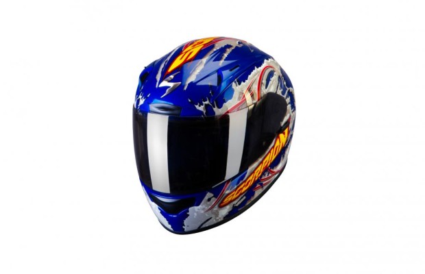 Scorpion mit neuem Motorradhelm für Supersportler