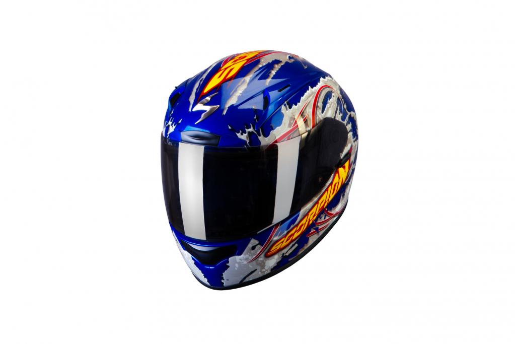 Scorpion mit neuem Motorradhelm für Supersportler