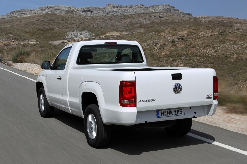 Seine Vorteile spielt der Amarok dann aus, wenn es um Wendigkeit und Geschwindigkeit geht