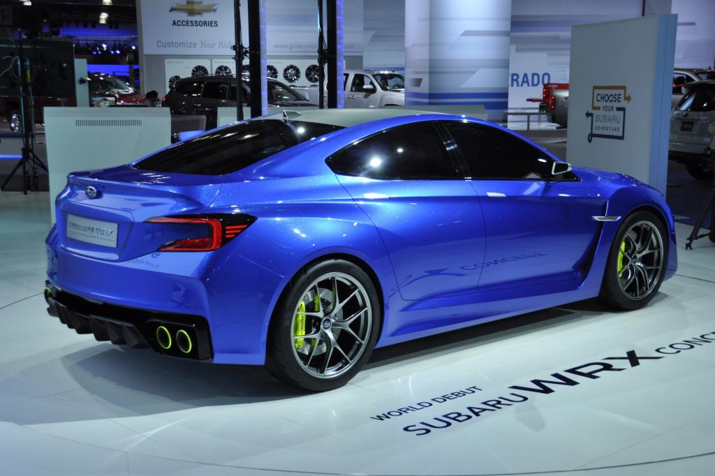 Subaru WRX Concept auf der IAA - Leichter auf die Piste