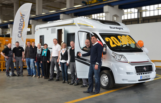 Sunlight verlost 20mal Urlaub mit 20 000stem Reisemobil