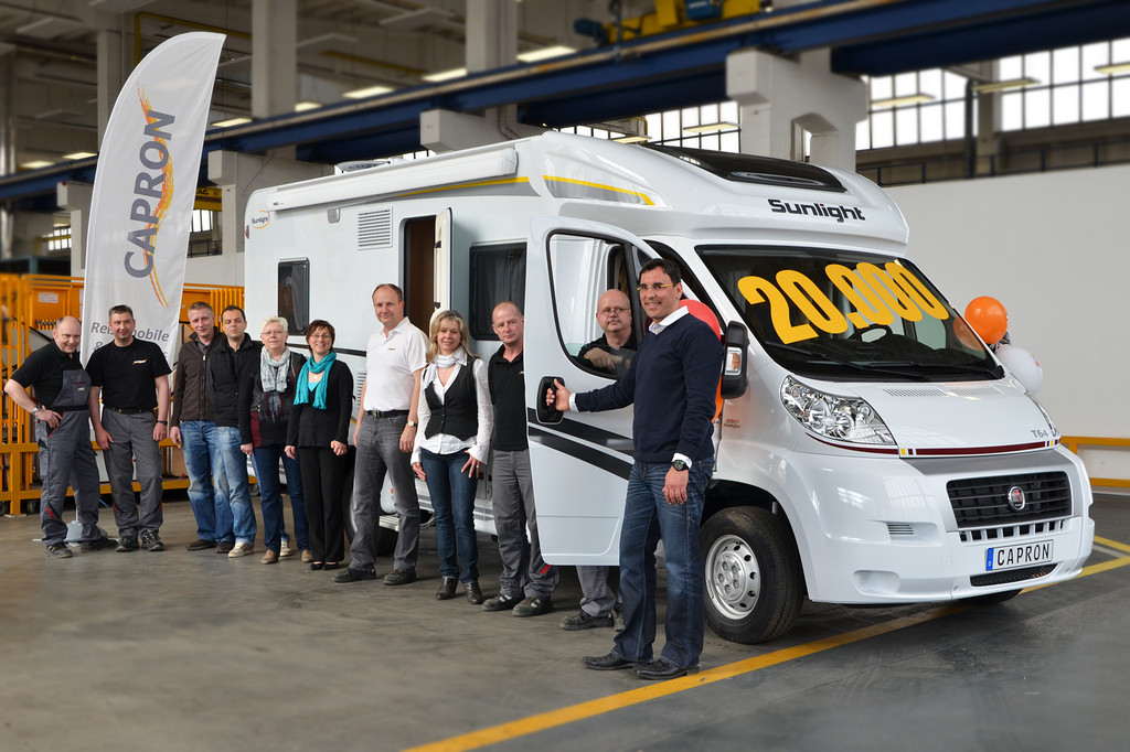Sunlight verlost 20mal Urlaub mit 20 000stem Reisemobil
