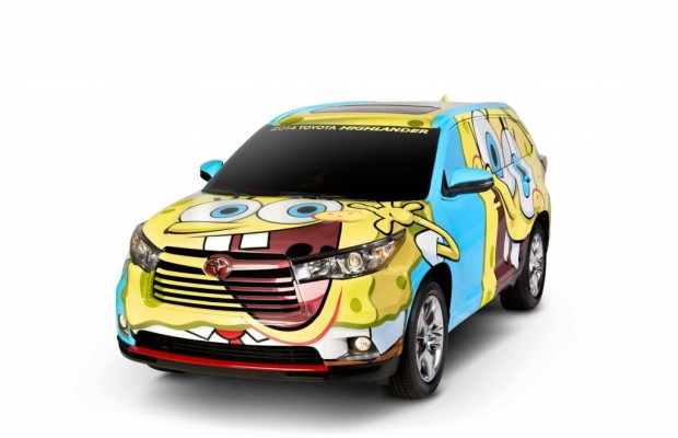 Toyota Highlander Spongebob-Edition - Eltern werden ihn hassen