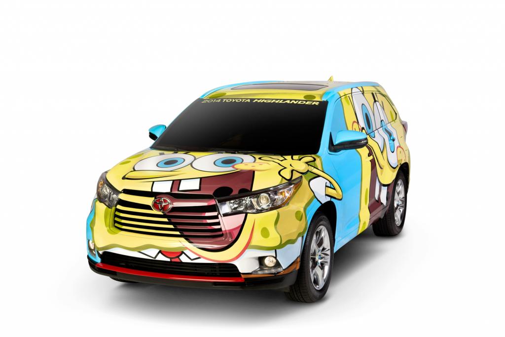 Toyota hat einen Highlander in Spongebob-Optik gebaut