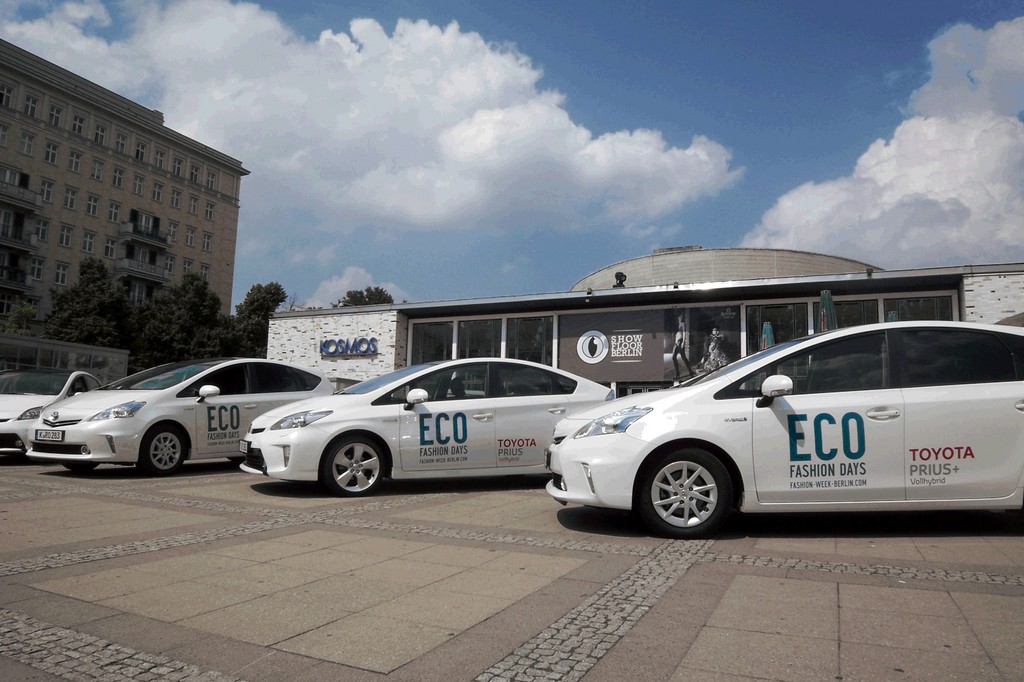Toyota shuttelt die Eco Fashion Days