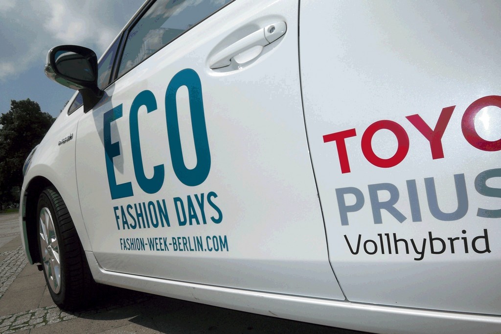 Toyota shuttelt die Eco Fashion Days