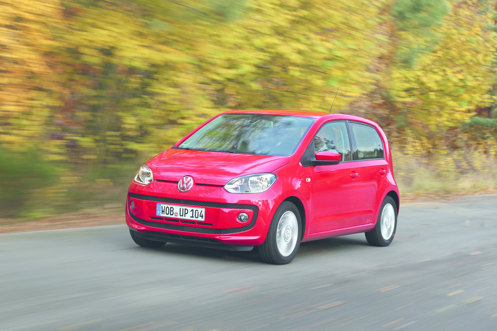VW Up nach vier Crashs noch sicher
