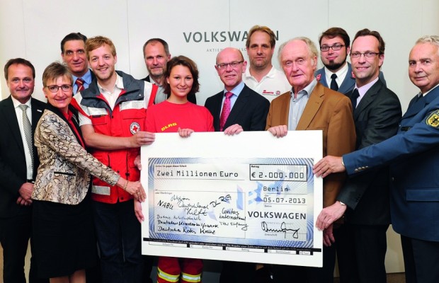 Volkswagen hilft Flutopfern mit Millionen-Spenden