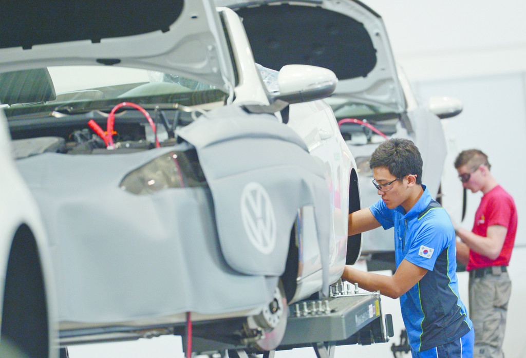 Volkswagen in Leipzig unterstützt Ausbildungswettbewerb