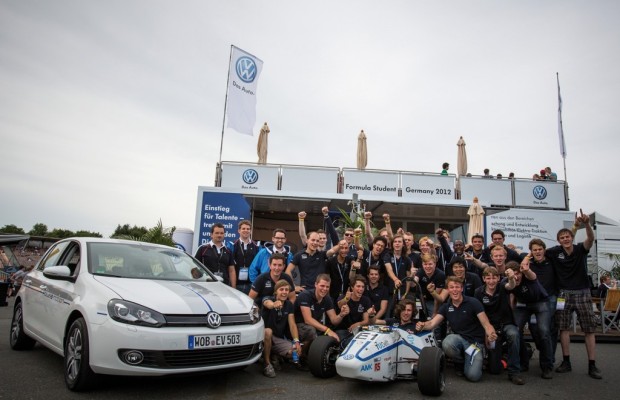 Volkswagen unterstützt fünf Hochschul-Teams bei Formula Student Germany