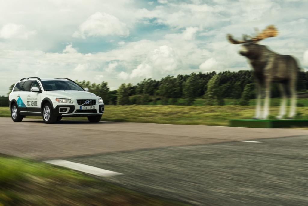 Volvo Sicherheitstechnik - Ich bremse auch für Elche