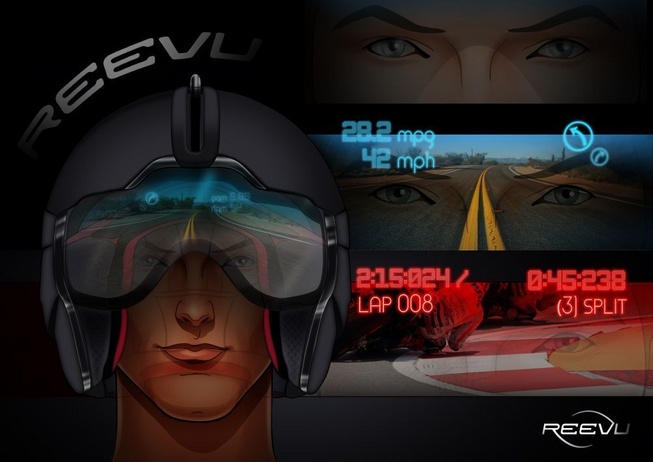 Wie im Kampfjet – Revvu entwickelt Motorradhelm mit Head-Up-Display