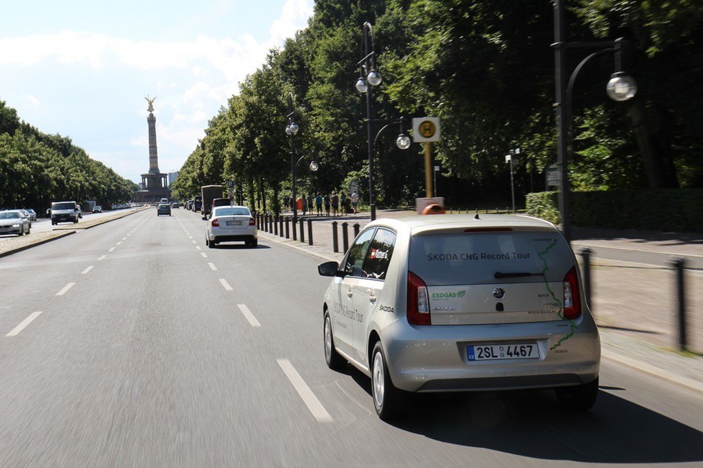 Škoda Citigo CNG: 1404 Kilometer für 48,07 Euro