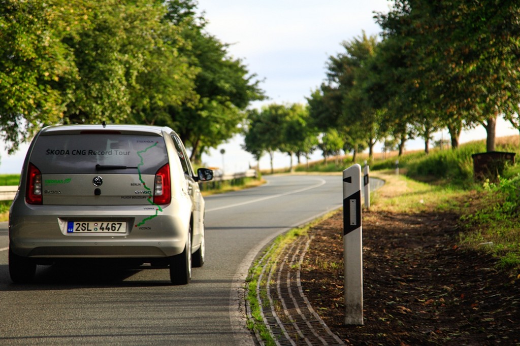 Škoda Citigo CNG: 1404 Kilometer für 48,07 Euro