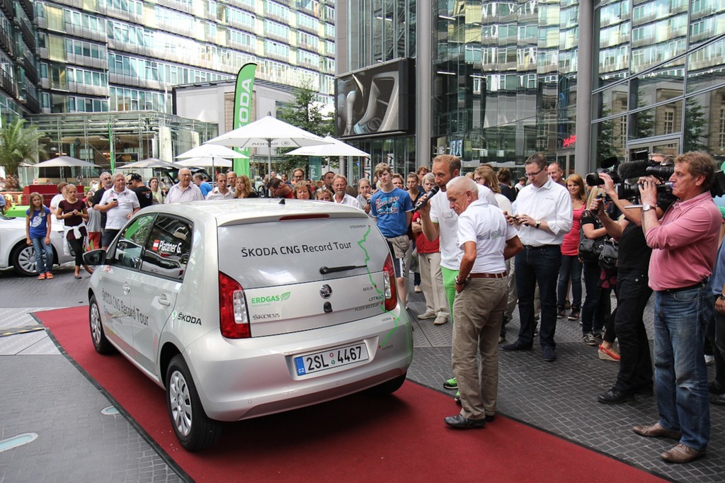 Škoda Citigo CNG: 1404 Kilometer für 48,07 Euro