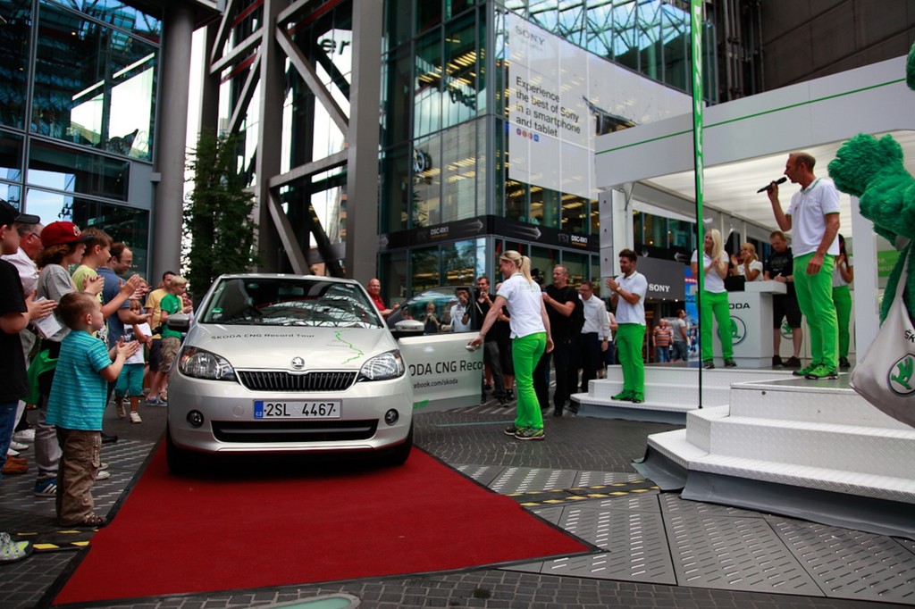 Škoda Citigo CNG: 1404 Kilometer für 48,07 Euro