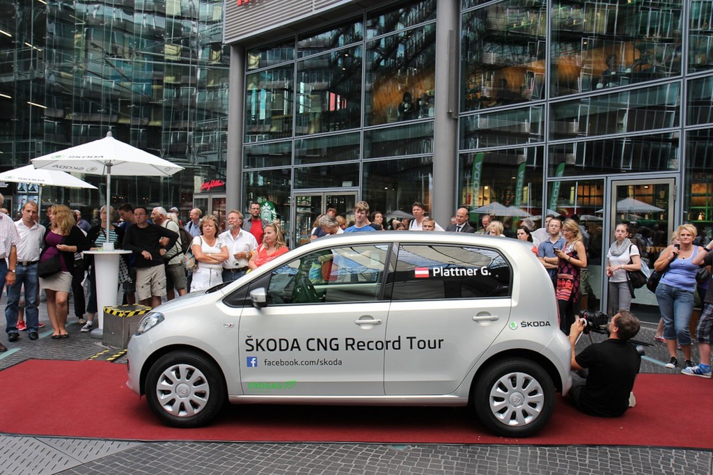 Škoda Citigo CNG: 1404 Kilometer für 48,07 Euro