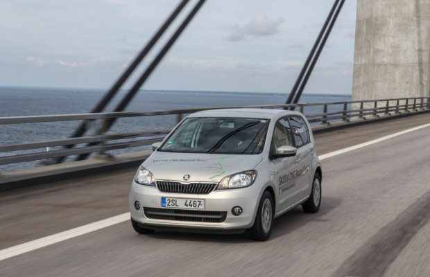 Škodas Citigo CNG-Tour: Von Krabbenbrötchen und Windschatten
