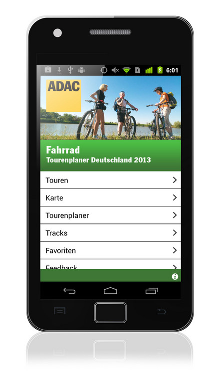 ADAC bietet digitalen Fahrradtouren-Planer