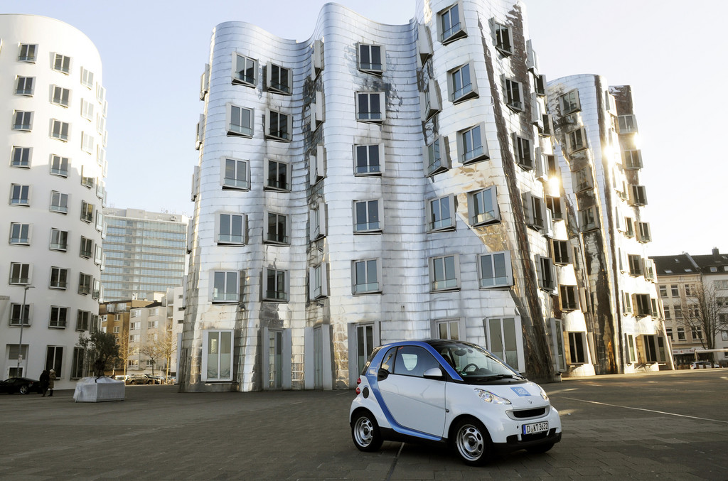 Car2go erweitert Gebiet in Düsseldorf