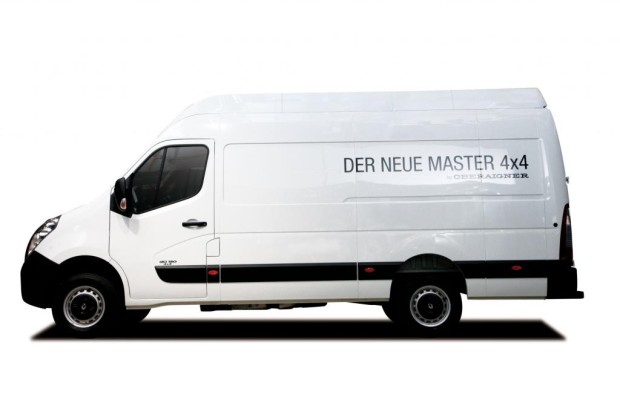 Caravan Salon in Düsseldorf 2013: Renault Master 4x4 - Vom Lieferwagen zum Geländegänger