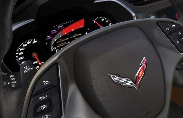 Chevrolet Corvette: Programmierbares Display