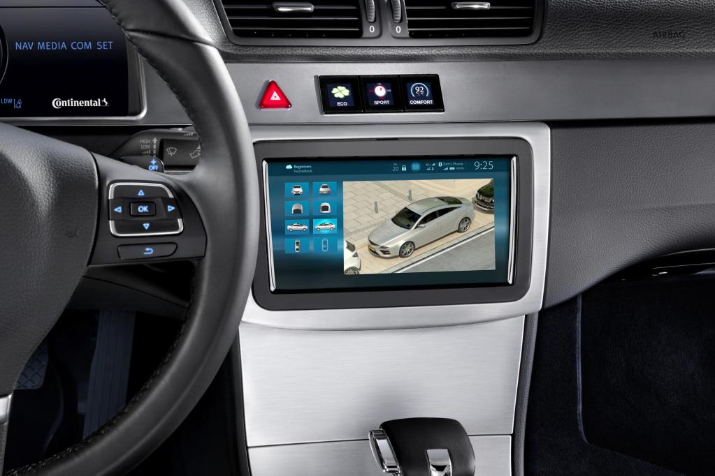 Continental vereint Smartphone und Auto-Infotainment