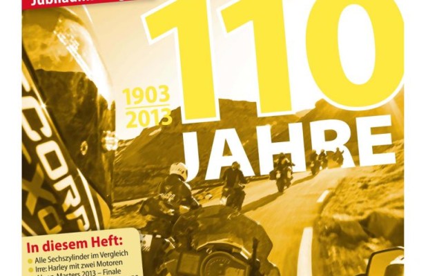 Die Zeitschrift Motorrad wird 110