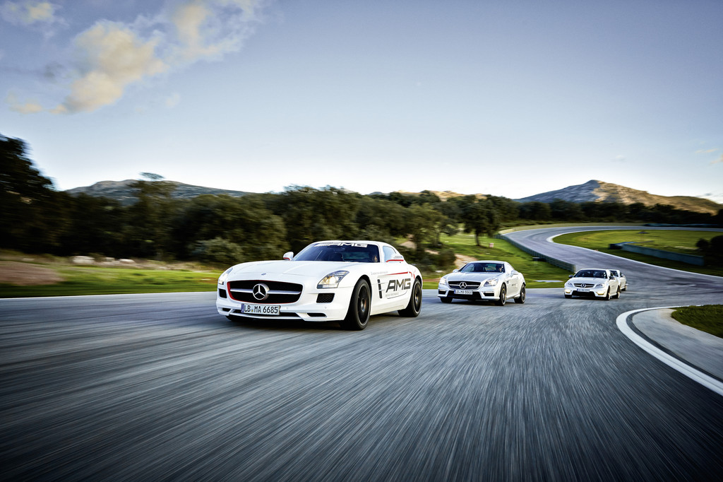 Die neuen AMG bei der Driving Academy