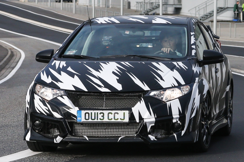 Erwischt: Erlkönig Honda Civic Type R – Der King am Ring