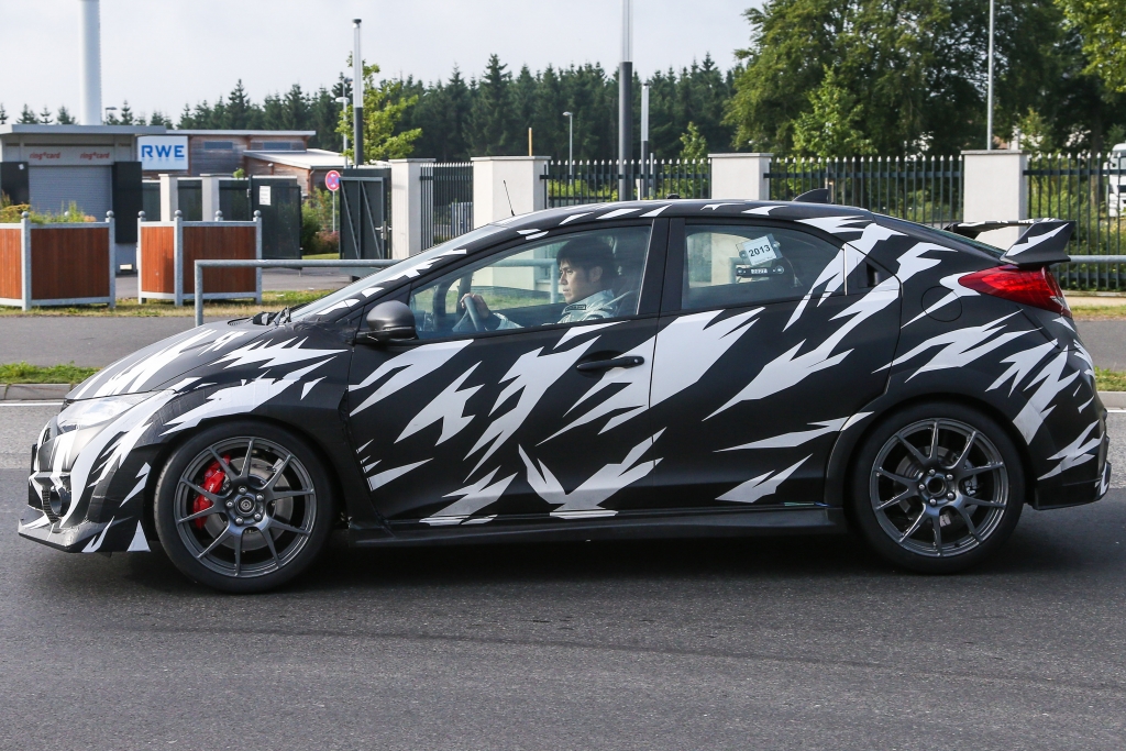 Erwischt: Erlkönig Honda Civic Type R – Der King am Ring