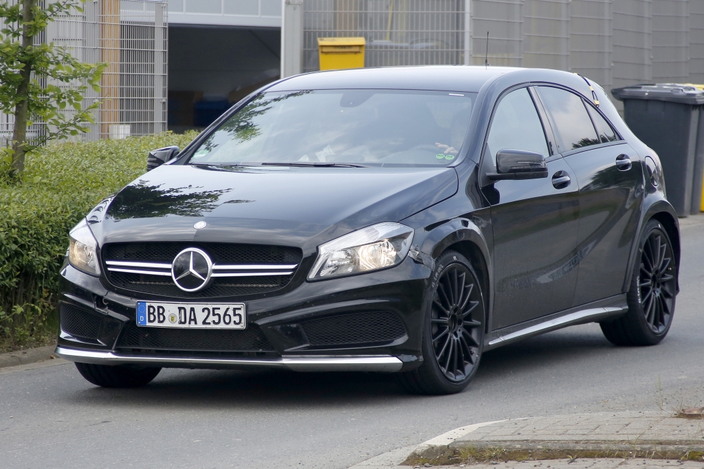 Erwischt: Erlkönig Mercedes 45 AMG Black Series – Mercedes sieht schwarz!