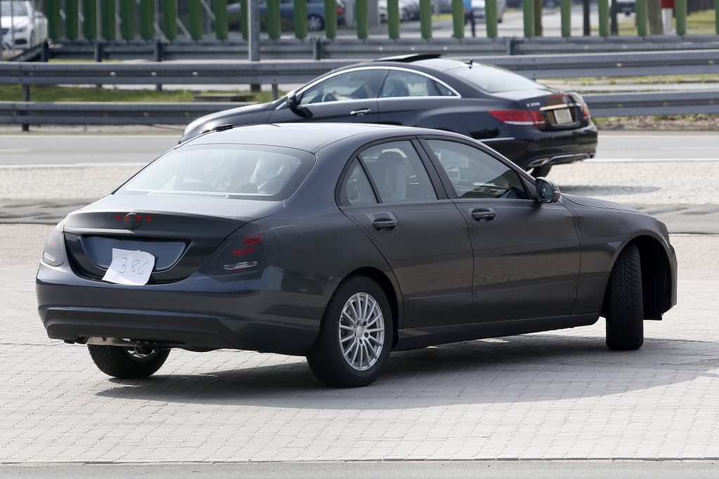 Erwischt: Erlkönig Mercedes C-Klasse – Auf leisen Sohlen