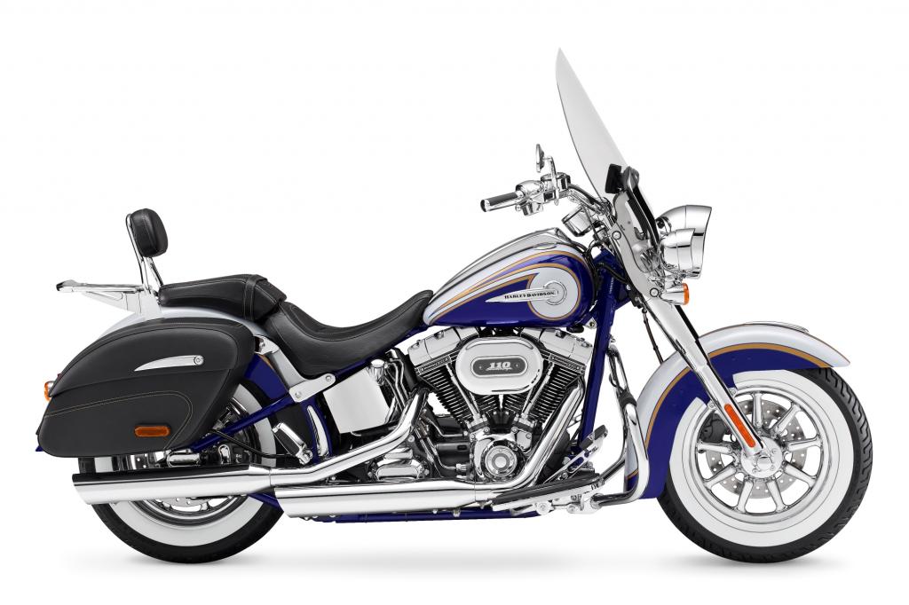 Für Individualisten hat Harley-Davidson die hausgetunte CVO Softail Deluxe in den Modelljahrgang 2014 aufgenommen