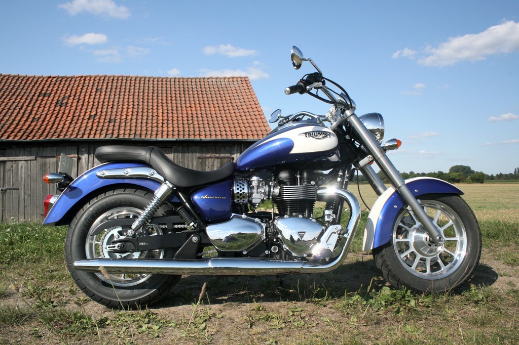Fahrbericht Triumph America: Nomen est omen