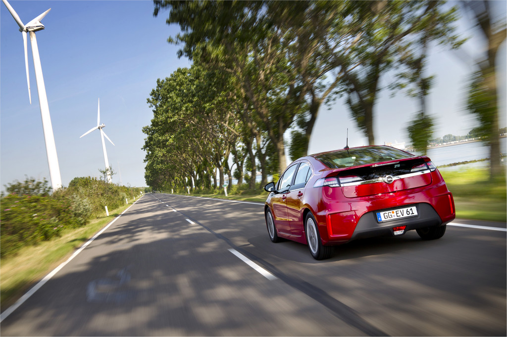 Green Mobility Trophy: Opel Ampera fährt der Konkurrenz davon