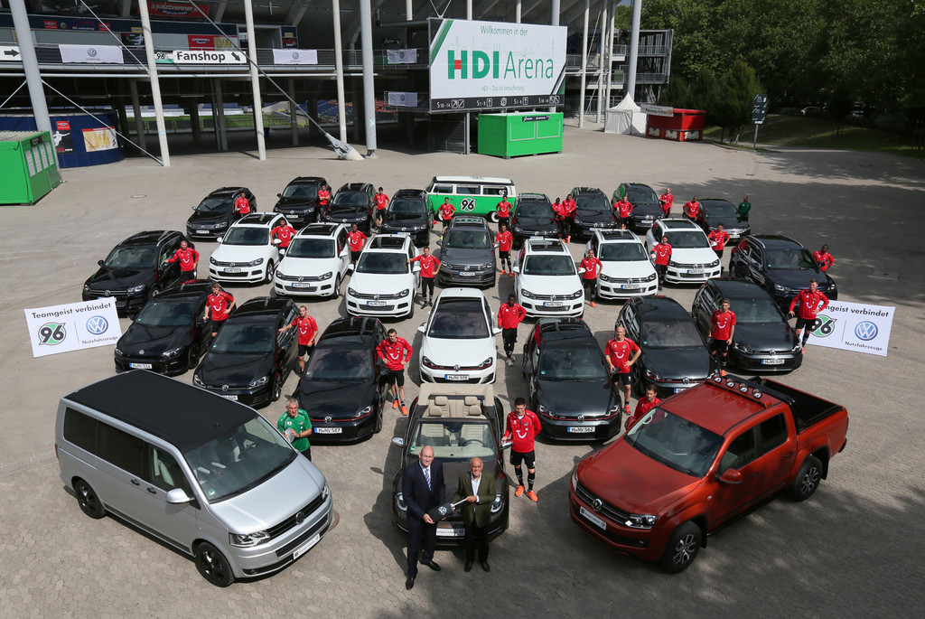Hannover 96 erhält neue Dienstfahrzeuge