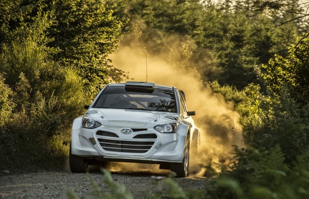 Hyundai eicht den i20 WRC in Frankreich