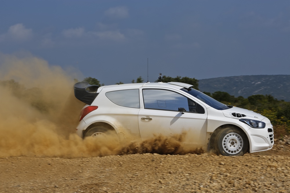 Hyundai eicht den i20 WRC in Frankreich