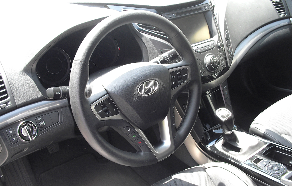 Hyundai i40: Blick ins Cockpit. 
