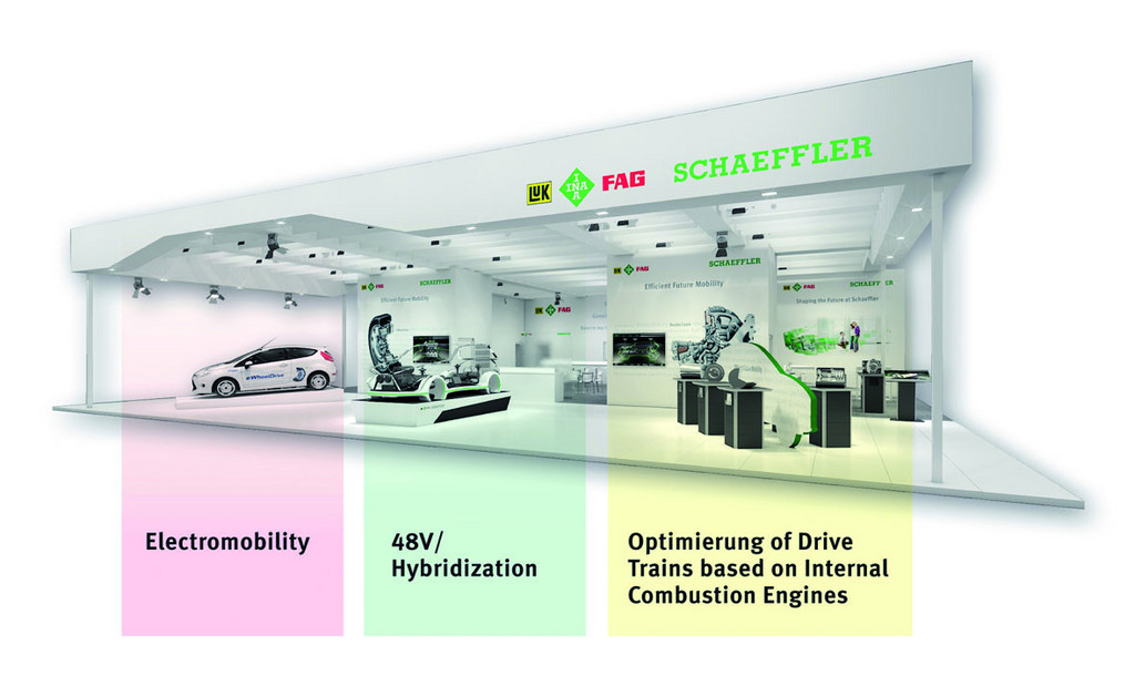 IAA 2013: Schaeffler treibt die Zukunft an