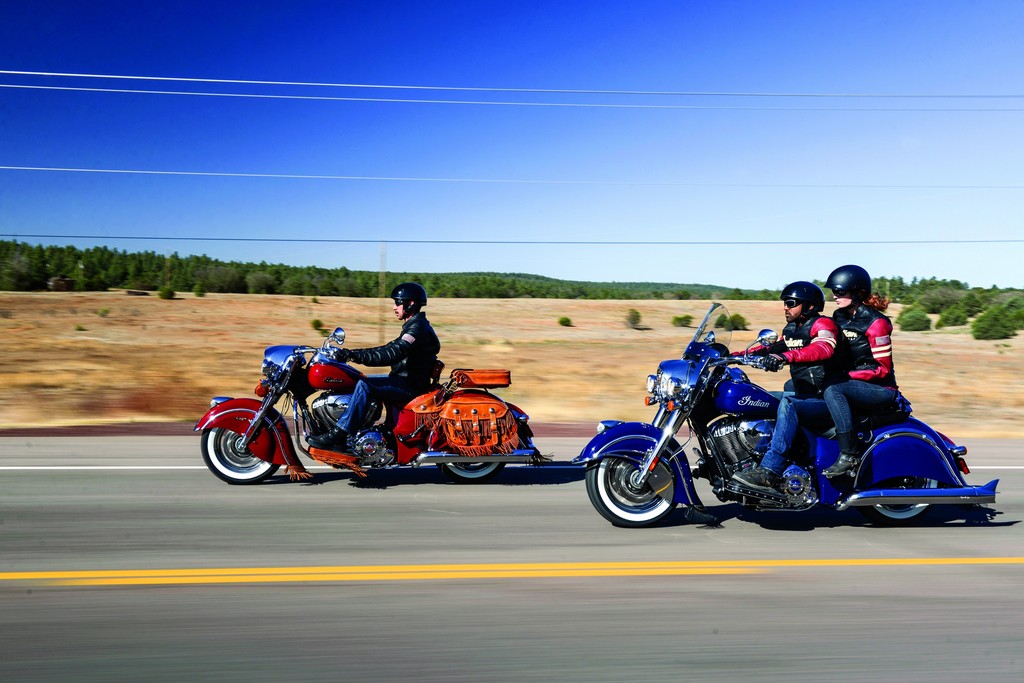 Indian Chief kommt in drei Varianten