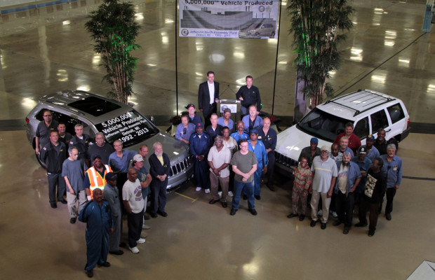 Jeep produziert fünfmillionsten Grand Cherokee