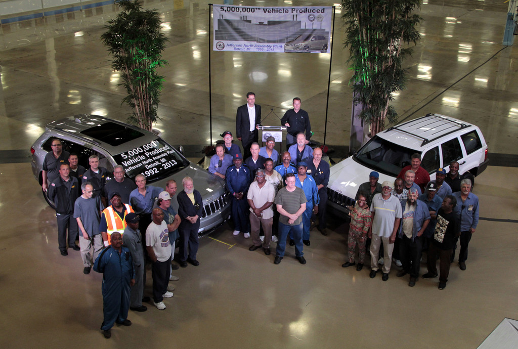 Jeep produziert fünfmillionsten Grand Cherokee