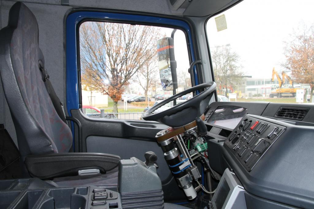 Lkw ohne Fahrer.